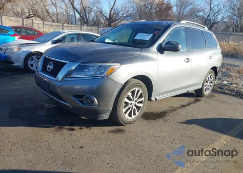 2015 Nissan Pathfinder Platinum/S/Sl/Sv из США, поврежденный, VIN 5N1AR2MM0FC671366